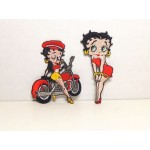 Betty Boop Patch Lot #09 Biker & Touching Knees Designs